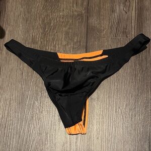 Code Black and Orange swim thong